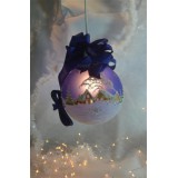 Kerstverlichting  15 cm blauw